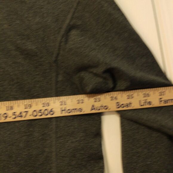 Spyder Active tshirt mens L Large performance pro web long sleeve gray black - Picture 5 of 9